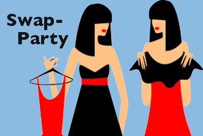 SWAP-PARTY IN SEEFELD – „auch wir tun was für die Nachhaltigkeit“ – „Swappen” statt „Shoppen” / „Tauschen” statt „Kaufen”