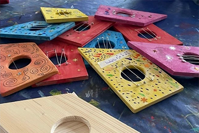 BASTELWORKSHOP – Wir bauen eine Harfe aus Holz